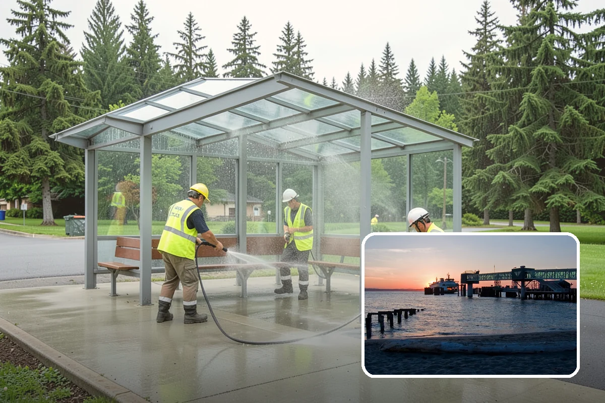 Ditch Maintenance in Edmonds, Snohomish County, WA - Restores designed invert slope and channel capacity