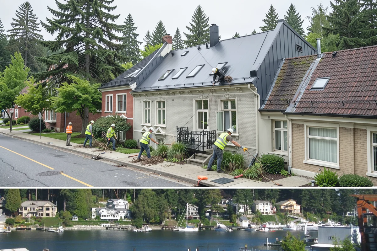 Ditch Maintenance in Gig Harbor, Pierce County, WA - Ditch reshaping is best done in late summer and early fall so channels are restored and slope vegetation can establish before...