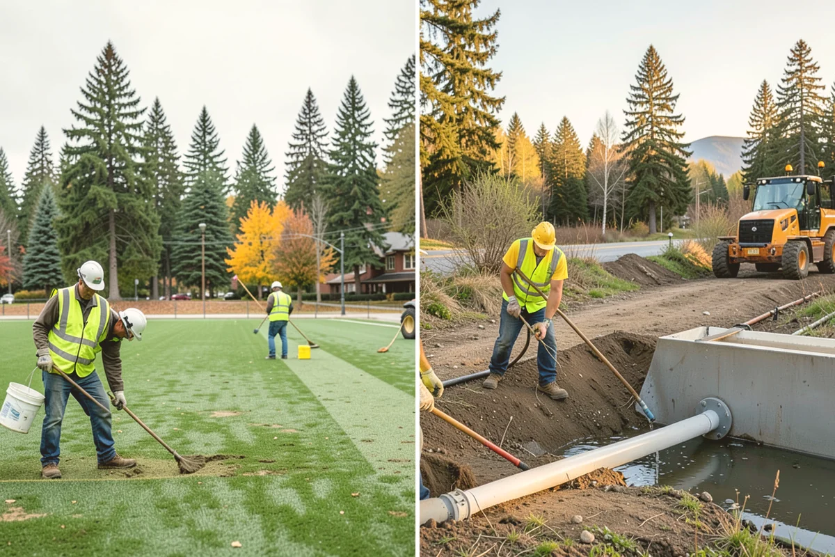 Ditch Maintenance in Index, Snohomish County, WA - Survey ditch reaches and identify grade and sediment problems