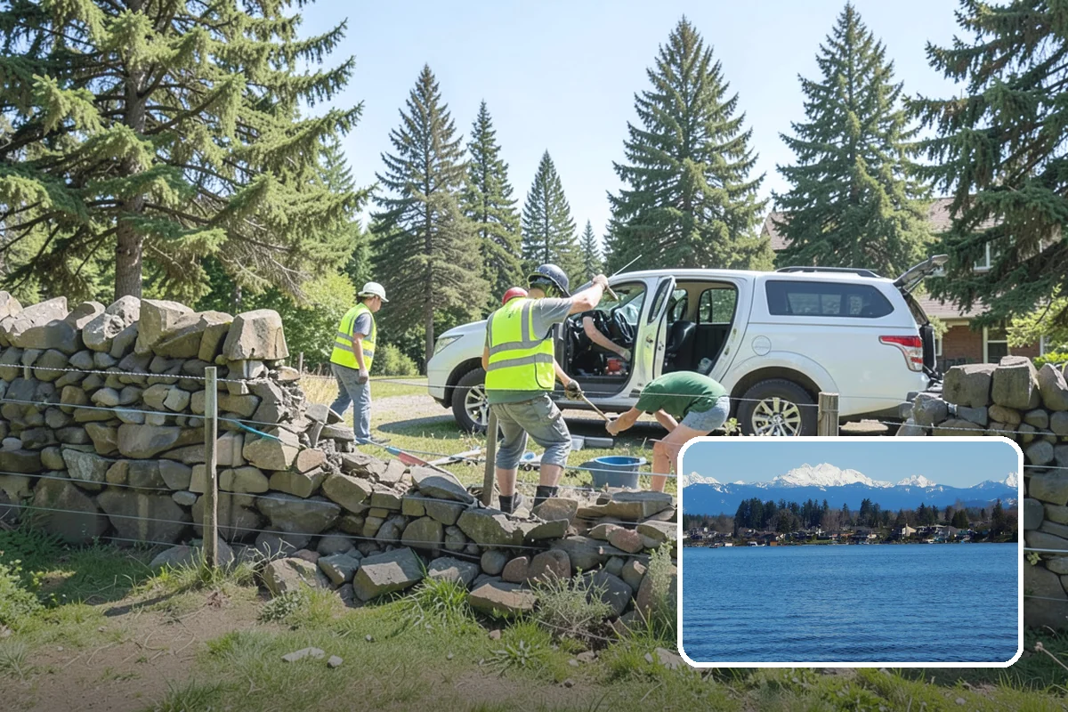Ditch Maintenance in Lake Stevens, Snohomish County, WA - Restores designed invert slope and channel capacity