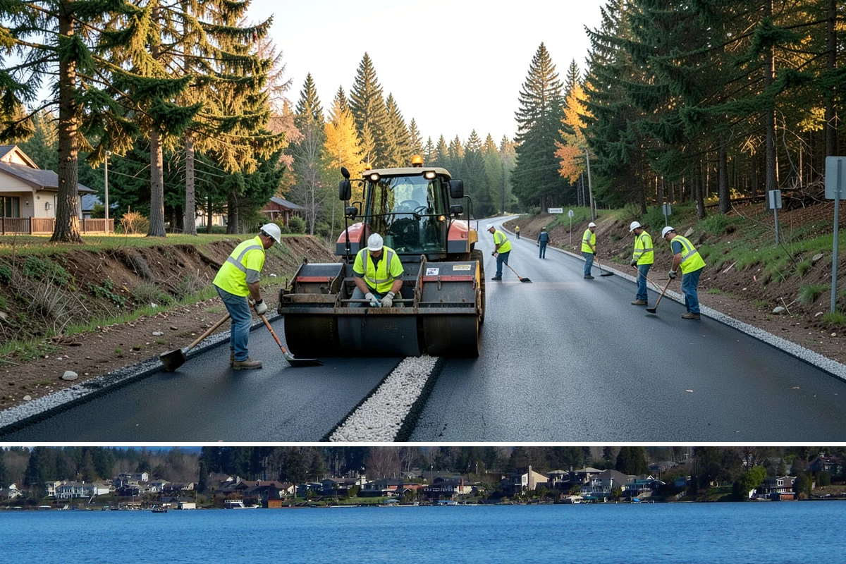 Ditch Maintenance in Lake Stevens, Snohomish County, WA - Ditch reshaping is best done in late summer and early fall so channels are restored and slope vegetation can establish before...