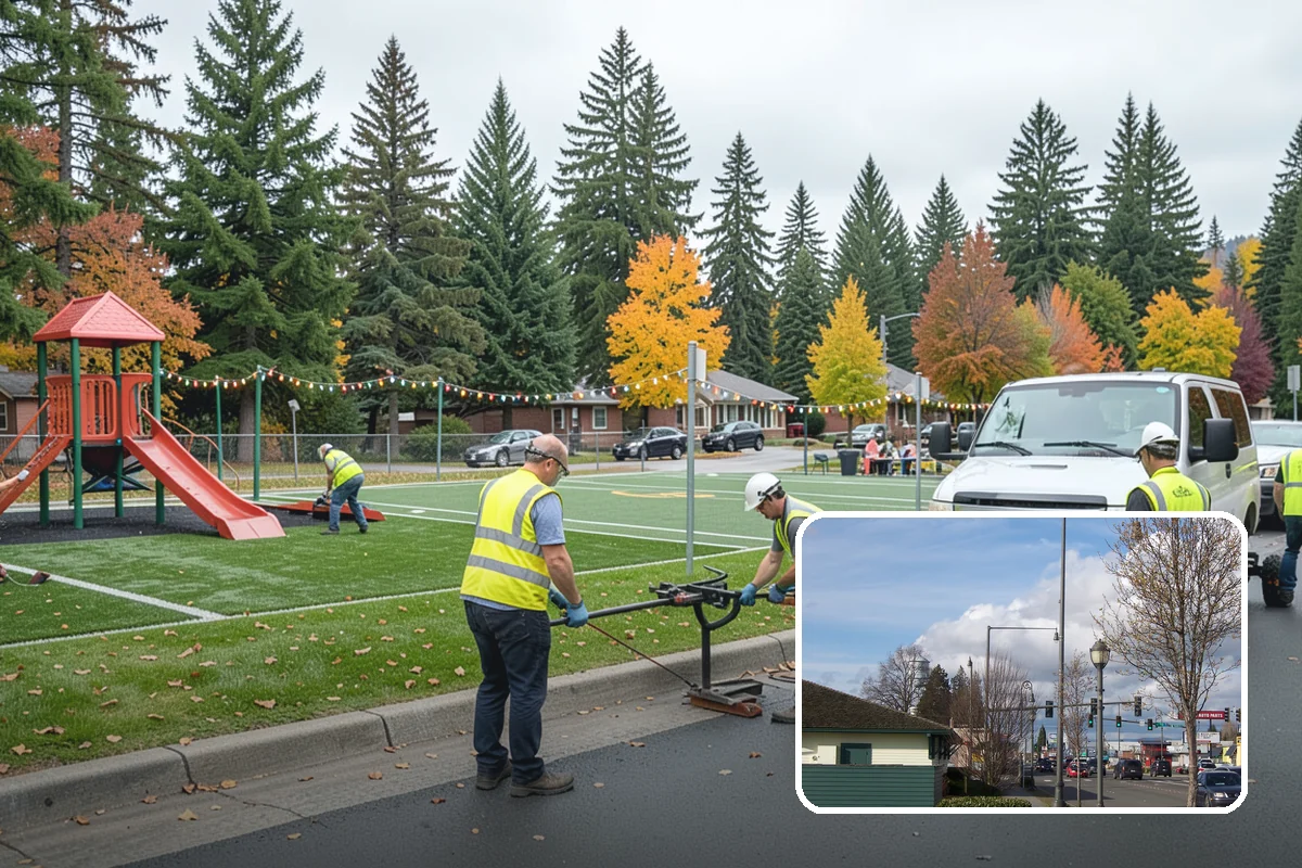 Ditch Maintenance in Marysville, Snohomish County, WA - Restores designed invert slope and channel capacity