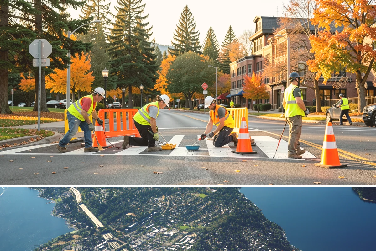 Ditch Maintenance in Mercer Island, King County, WA - Ditch reshaping is best done in late summer and early fall so channels are restored and slope vegetation can establish before...