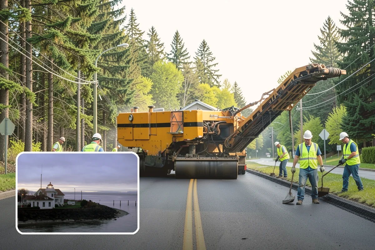 Ditch Maintenance in Mukilteo, Snohomish County, WA - Restores designed invert slope and channel capacity