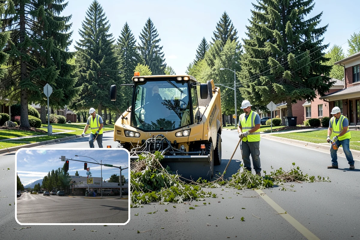 Ditch Maintenance in North Bend, King County, WA - Restores designed invert slope and channel capacity