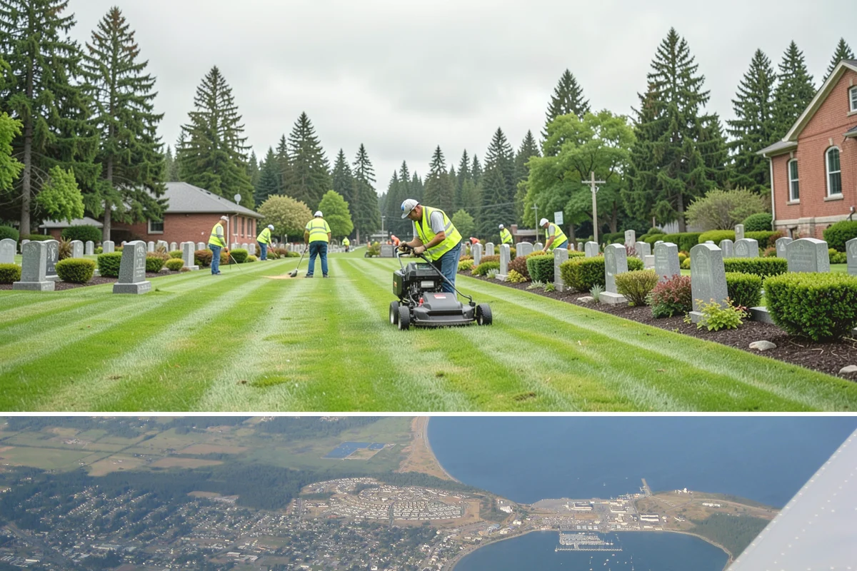 Ditch Maintenance in Oak Harbor, Island County, WA - Ditch reshaping is best done in late summer and early fall so channels are restored and slope vegetation can establish before...