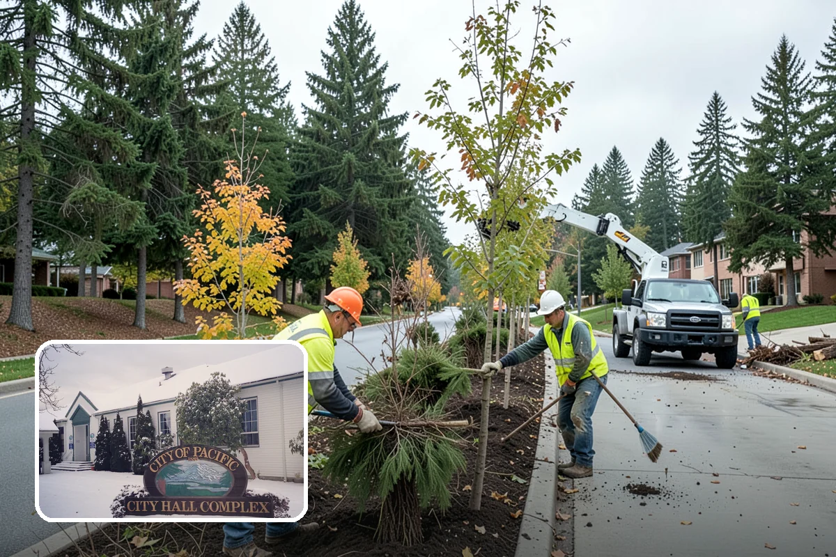 Ditch Maintenance in Pacific, King County, WA - Restores designed invert slope and channel capacity