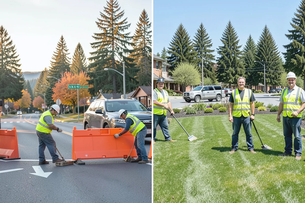 Ditch Maintenance in Roy, Pierce County, WA - Survey ditch reaches and identify grade and sediment problems