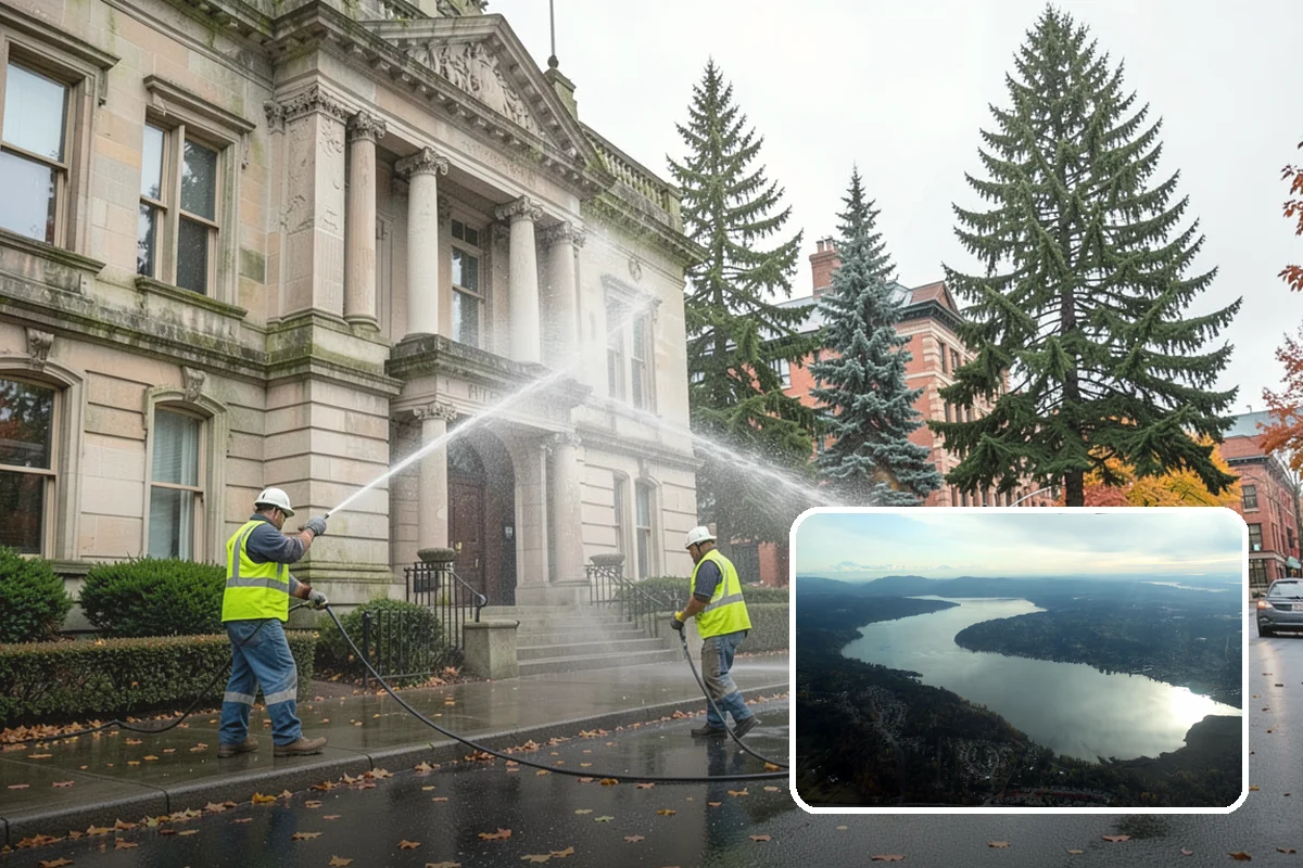 Ditch Maintenance in Sammamish, King County, WA - Restores designed invert slope and channel capacity