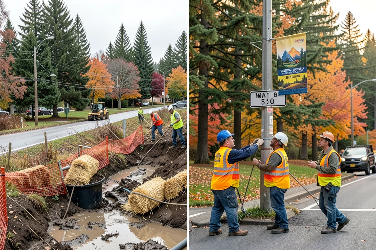 Ditch Maintenance in Seattle, King County, WA - Survey ditch reaches and identify grade and sediment problems