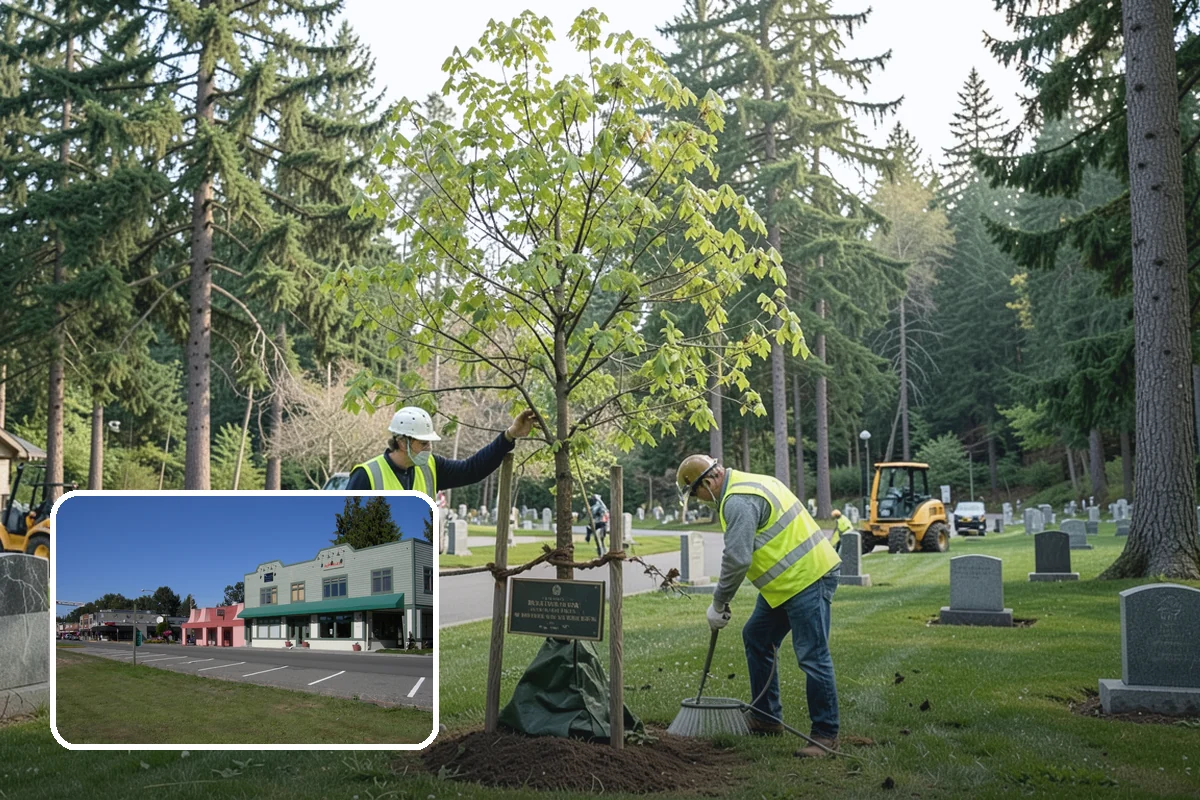 Ditch Maintenance in Snoqualmie, King County, WA - Restores designed invert slope and channel capacity