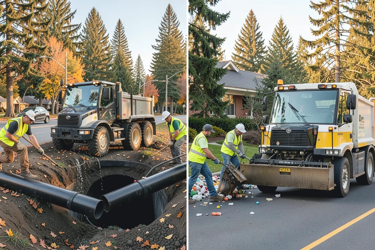 Ditch Maintenance in Sumner, Pierce County, WA - Survey ditch reaches and identify grade and sediment problems