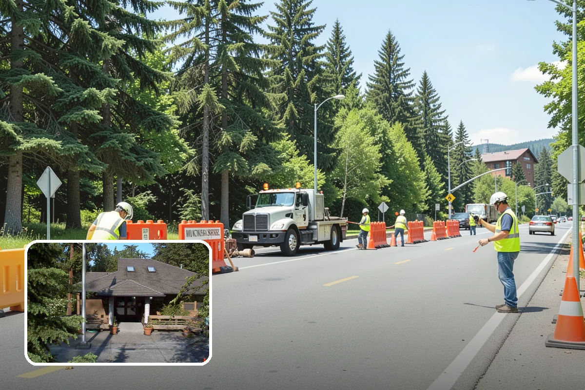 Ditch Maintenance in Yarrow Point, King County, WA - Restores designed invert slope and channel capacity