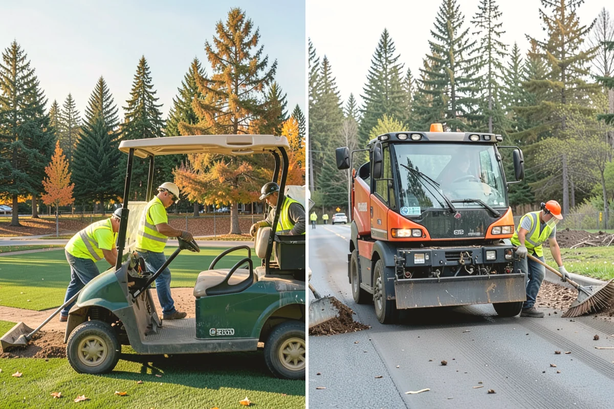 Ditch Mowing in Black Diamond, King County, WA - Walk representative ditch reaches to confirm cut height and sensitive-area limits
