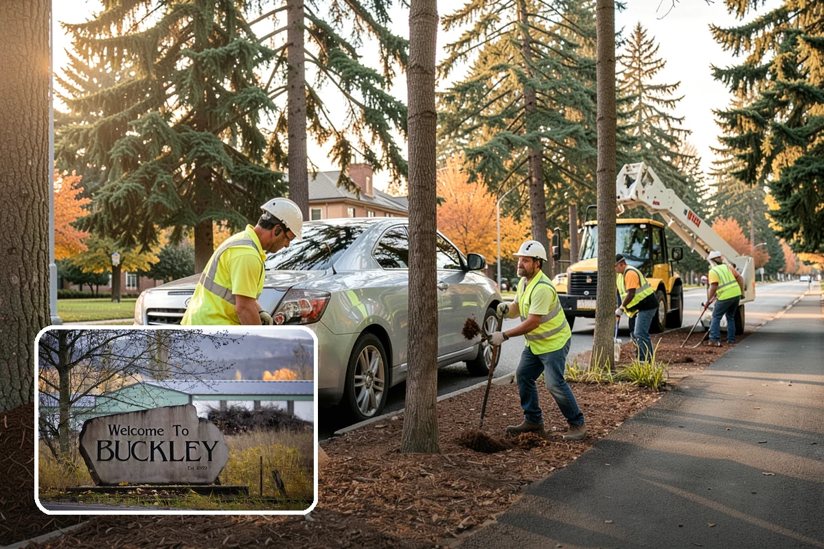 Ditch Mowing in Buckley, Pierce County, WA - Restores design flow capacity ahead of the fall rains