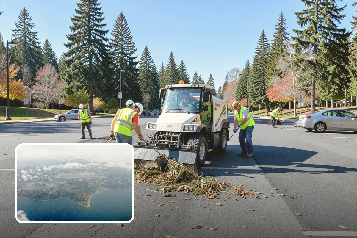 Ditch Mowing in Burien, King County, WA - Restores design flow capacity ahead of the fall rains