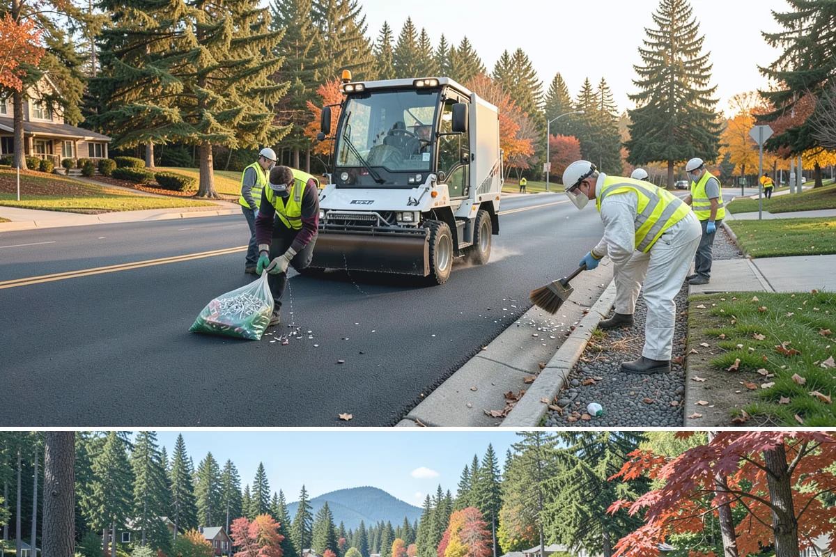 Ditch Mowing in Covington, King County, WA - Ditch mowing is best completed in late summer and early fall so channels carry full capacity when Puget Sound's heavy October and...