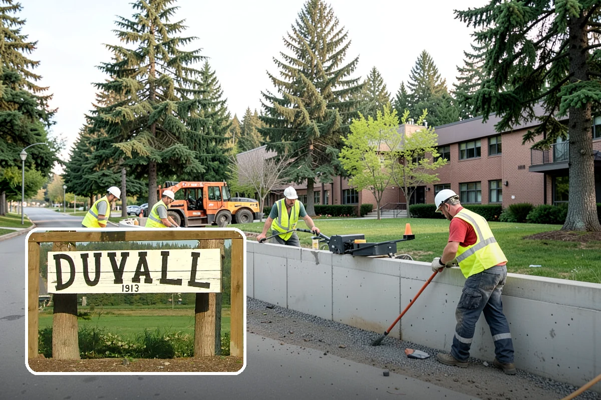 Ditch Mowing in Duvall, King County, WA - Restores design flow capacity ahead of the fall rains