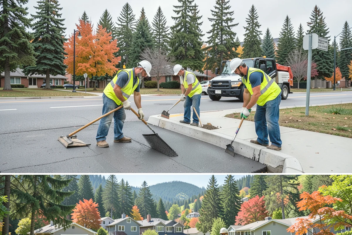 Ditch Mowing in Fircrest, Pierce County, WA - Ditch mowing is best completed in late summer and early fall so channels carry full capacity when Puget Sound's heavy October and...