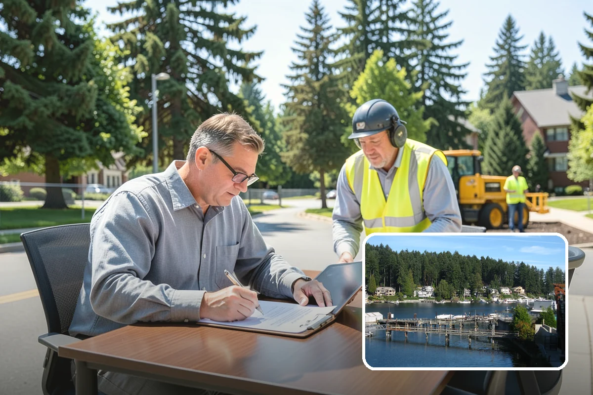 Ditch Mowing in Gig Harbor, Pierce County, WA - Restores design flow capacity ahead of the fall rains