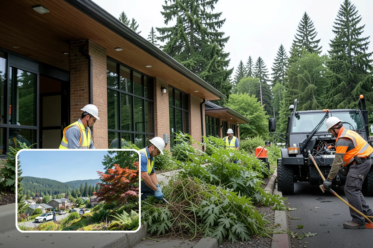 Ditch Mowing in Index, Snohomish County, WA - Restores design flow capacity ahead of the fall rains