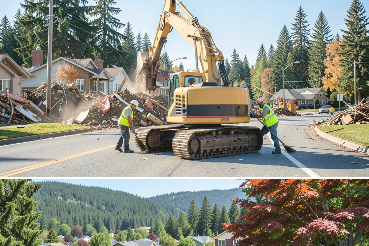 Ditch Mowing in Index, Snohomish County, WA - Ditch mowing is best completed in late summer and early fall so channels carry full capacity when Puget Sound's heavy October and...