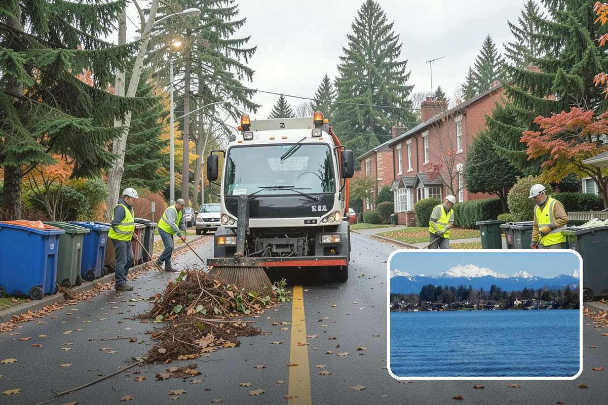 Ditch Mowing in Lake Stevens, Snohomish County, WA - Restores design flow capacity ahead of the fall rains