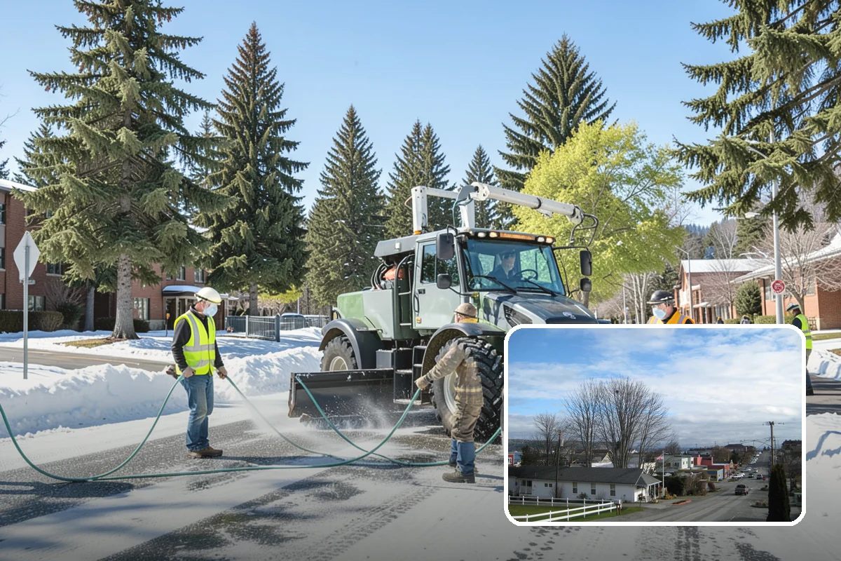 Ditch Mowing in Langley, Island County, WA - Restores design flow capacity ahead of the fall rains