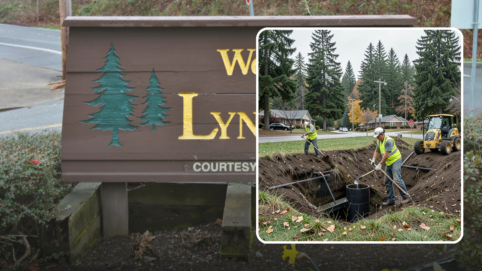 Ditch Mowing in Lynnwood, Snohomish County, WA - Roadside ditch mowing that keeps drainage channels flowing and vegetated for slope stability during wet-season runoff.