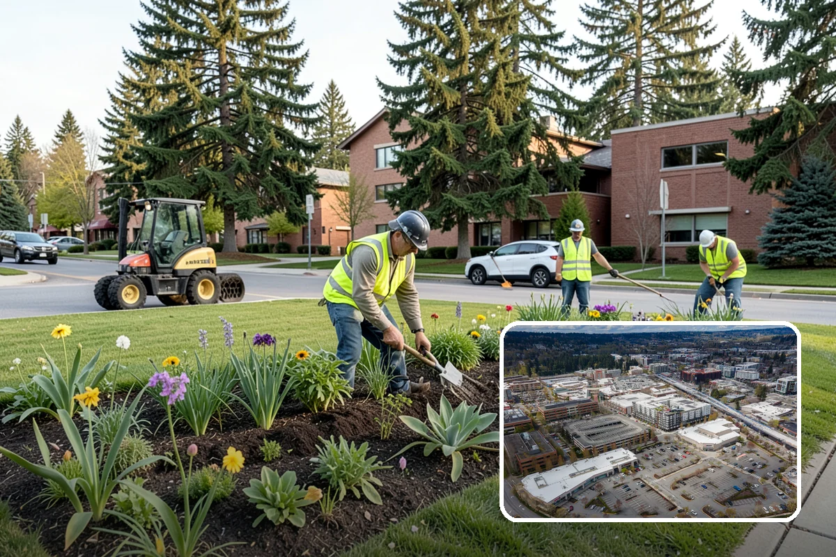 Ditch Mowing in Redmond, King County, WA - Restores design flow capacity ahead of the fall rains