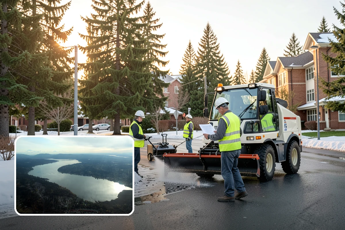 Ditch Mowing in Sammamish, King County, WA - Restores design flow capacity ahead of the fall rains