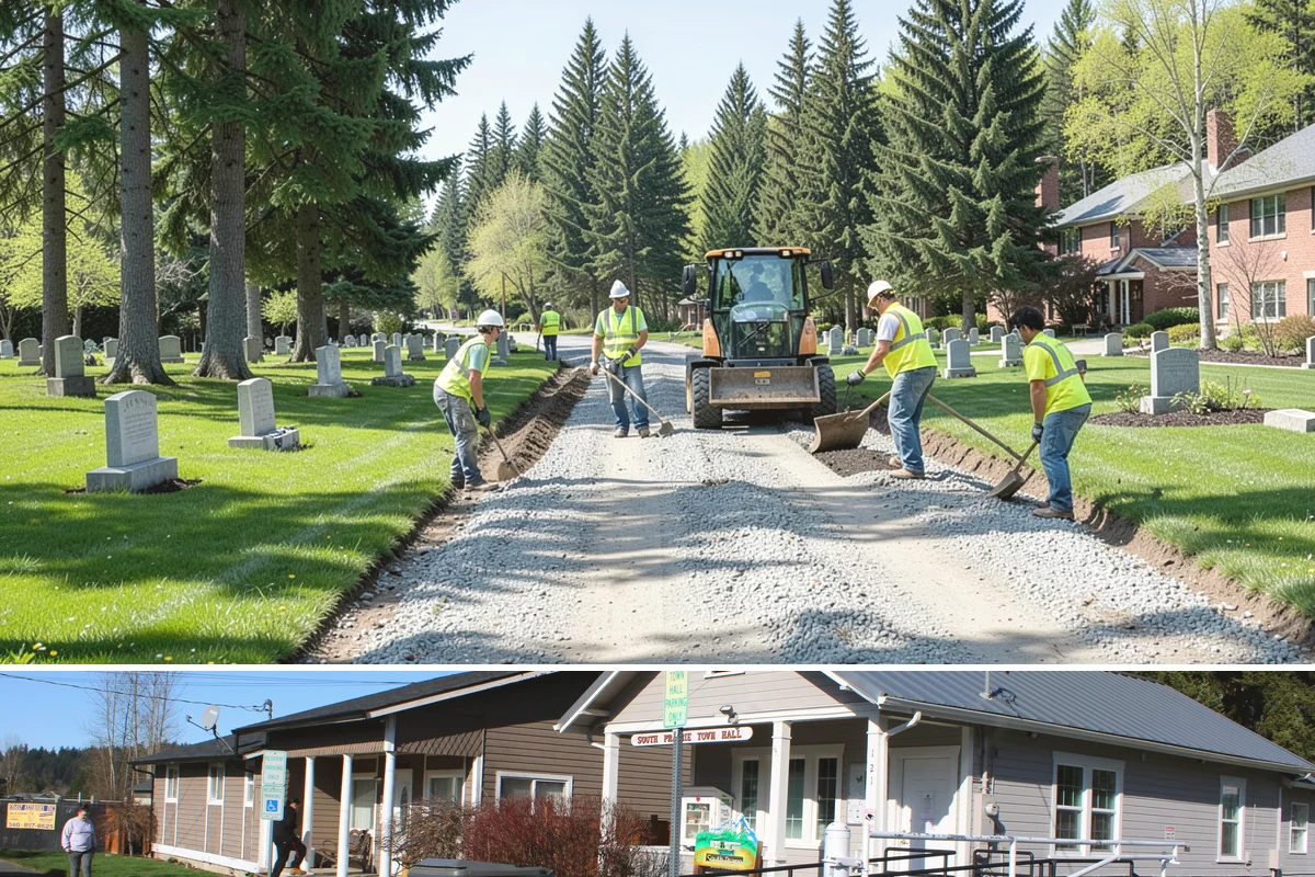 Ditch Mowing in South Prairie, Pierce County, WA - Ditch mowing is best completed in late summer and early fall so channels carry full capacity when Puget Sound's heavy October and...