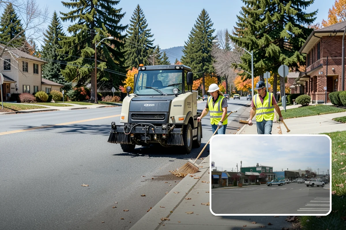 Ditch Mowing in Stanwood, Snohomish County, WA - Restores design flow capacity ahead of the fall rains