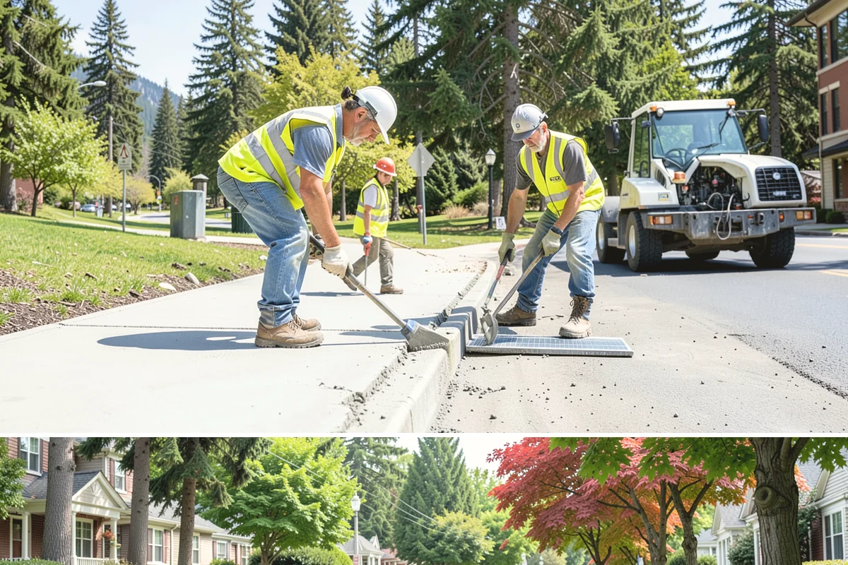 Dog Park Maintenance in Beaux Arts Village, King County, WA - Surfacing and drainage work intensifies through the wet season, while waste service stays constant year-round.