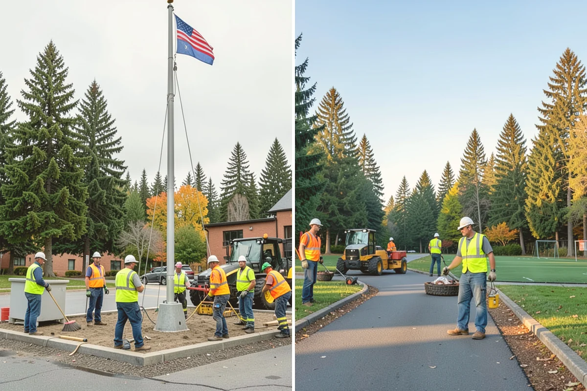 Dog Park Maintenance in Brier, Snohomish County, WA - Inspect surfacing, fencing, gates, and amenities on each visit
