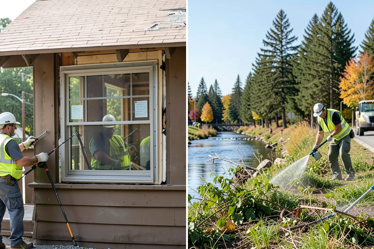 Dog Park Maintenance in Clyde Hill, King County, WA - Inspect surfacing, fencing, gates, and amenities on each visit