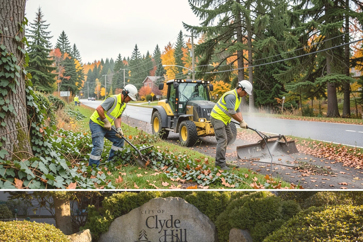 Dog Park Maintenance in Clyde Hill, King County, WA - Surfacing and drainage work intensifies through the wet season, while waste service stays constant year-round.