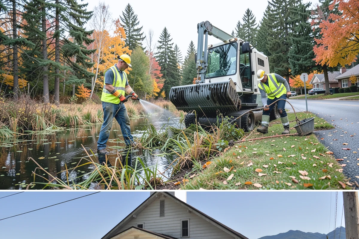 Dog Park Maintenance in Concrete, Skagit County, WA - Surfacing and drainage work intensifies through the wet season, while waste service stays constant year-round.