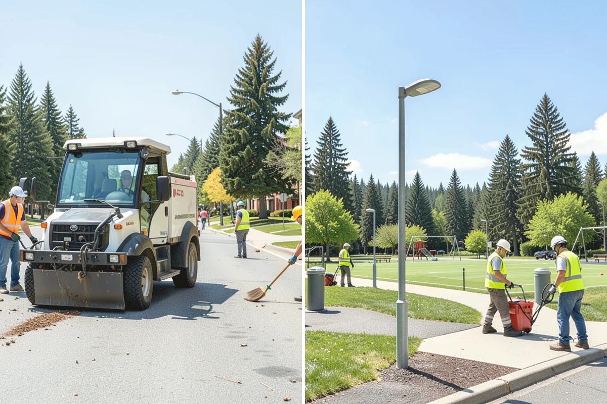 Dog Park Maintenance in Covington, King County, WA - Inspect surfacing, fencing, gates, and amenities on each visit