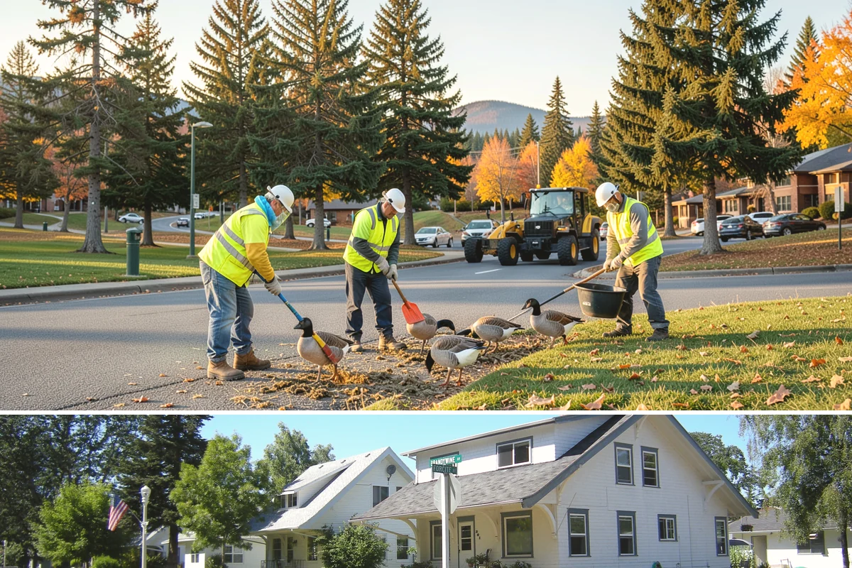 Dog Park Maintenance in DuPont, Pierce County, WA - Surfacing and drainage work intensifies through the wet season, while waste service stays constant year-round.