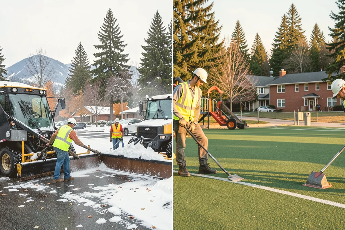 Dog Park Maintenance in Eatonville, Pierce County, WA - Inspect surfacing, fencing, gates, and amenities on each visit