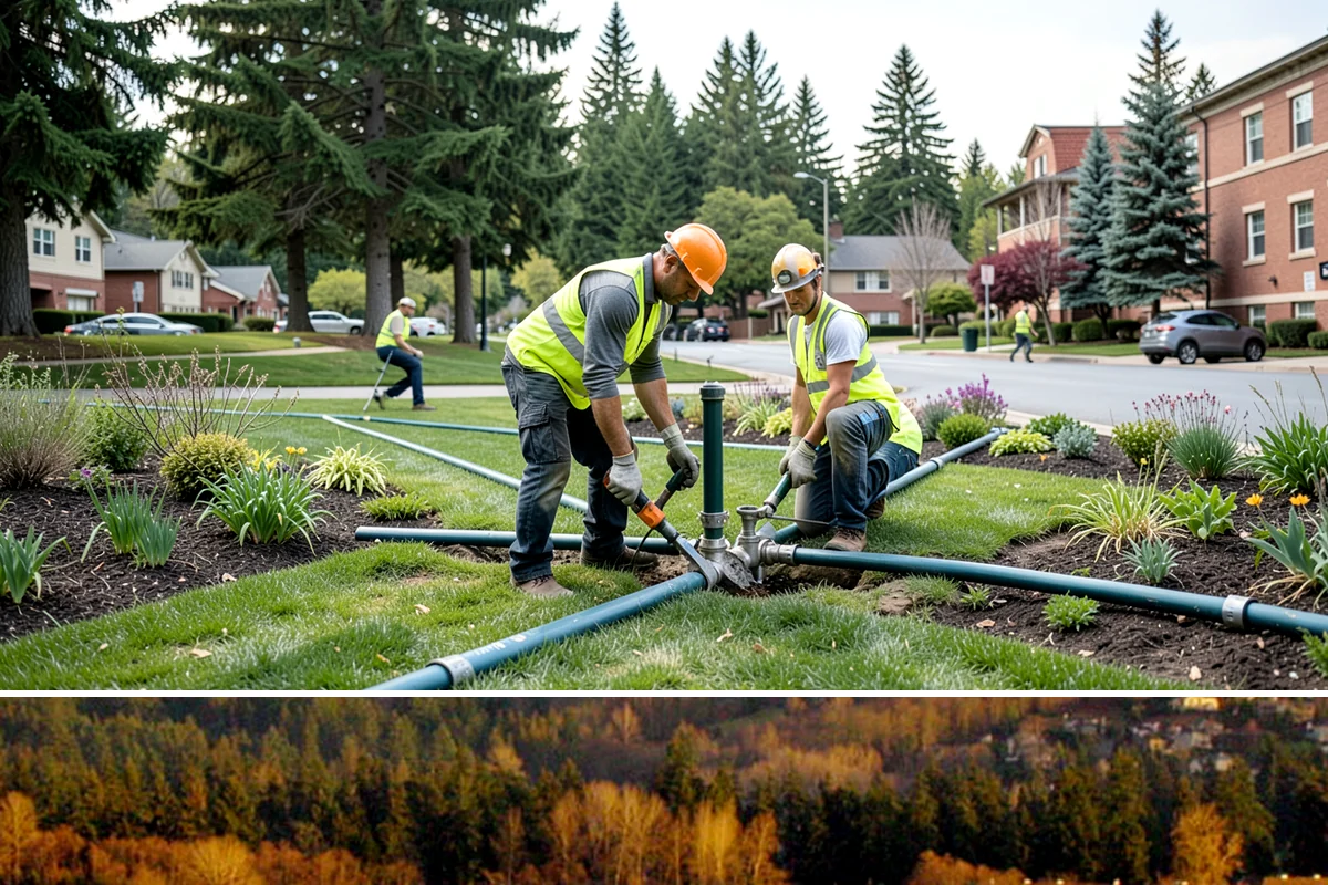 Dog Park Maintenance in Kenmore, King County, WA - Surfacing and drainage work intensifies through the wet season, while waste service stays constant year-round.