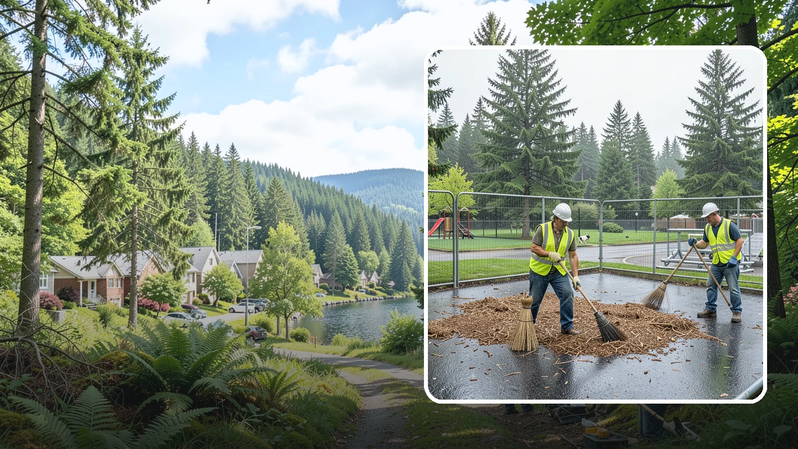 Dog Park Maintenance in Lake Forest Park, King County, WA - Upkeep of off-leash areas covering surfacing, waste, fencing, and amenities to keep dog parks safe and clean.