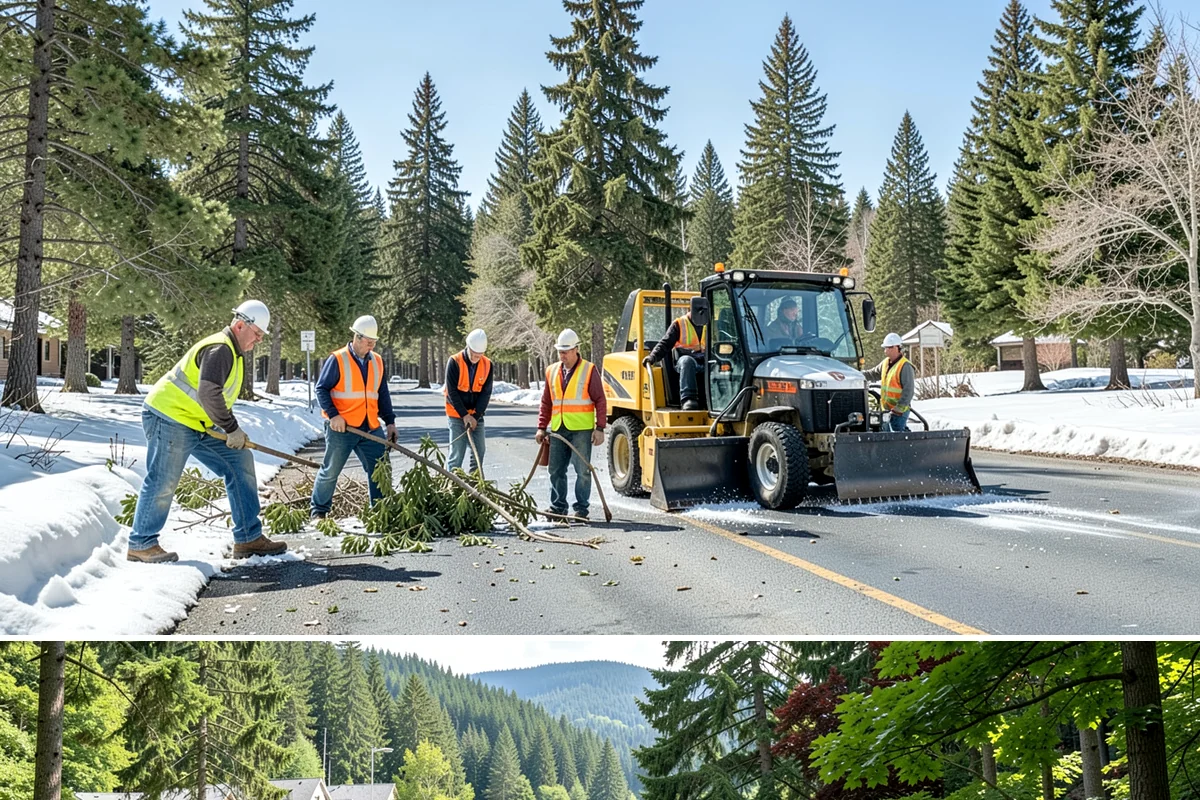 Dog Park Maintenance in Lake Forest Park, King County, WA - Surfacing and drainage work intensifies through the wet season, while waste service stays constant year-round.