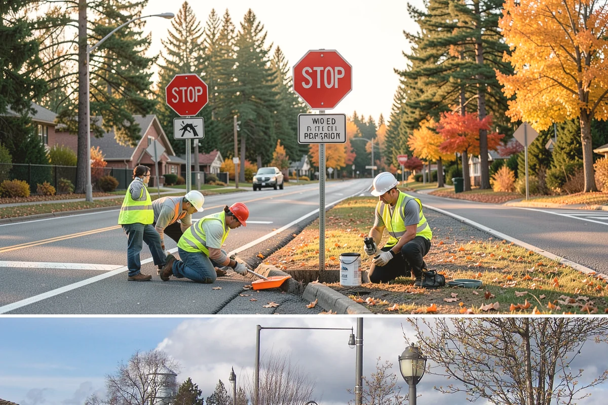 Dog Park Maintenance in Marysville, Snohomish County, WA - Surfacing and drainage work intensifies through the wet season, while waste service stays constant year-round.