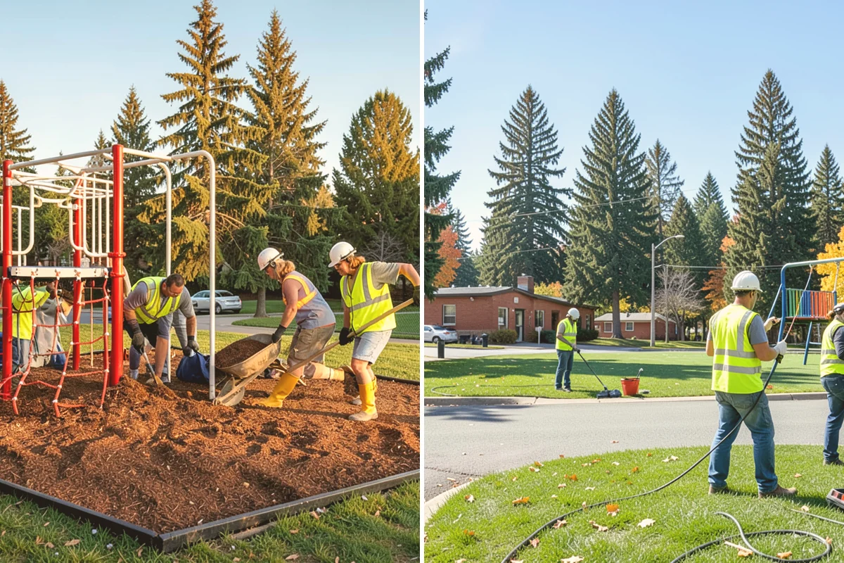 Dog Park Maintenance in Mount Vernon, Skagit County, WA - Inspect surfacing, fencing, gates, and amenities on each visit