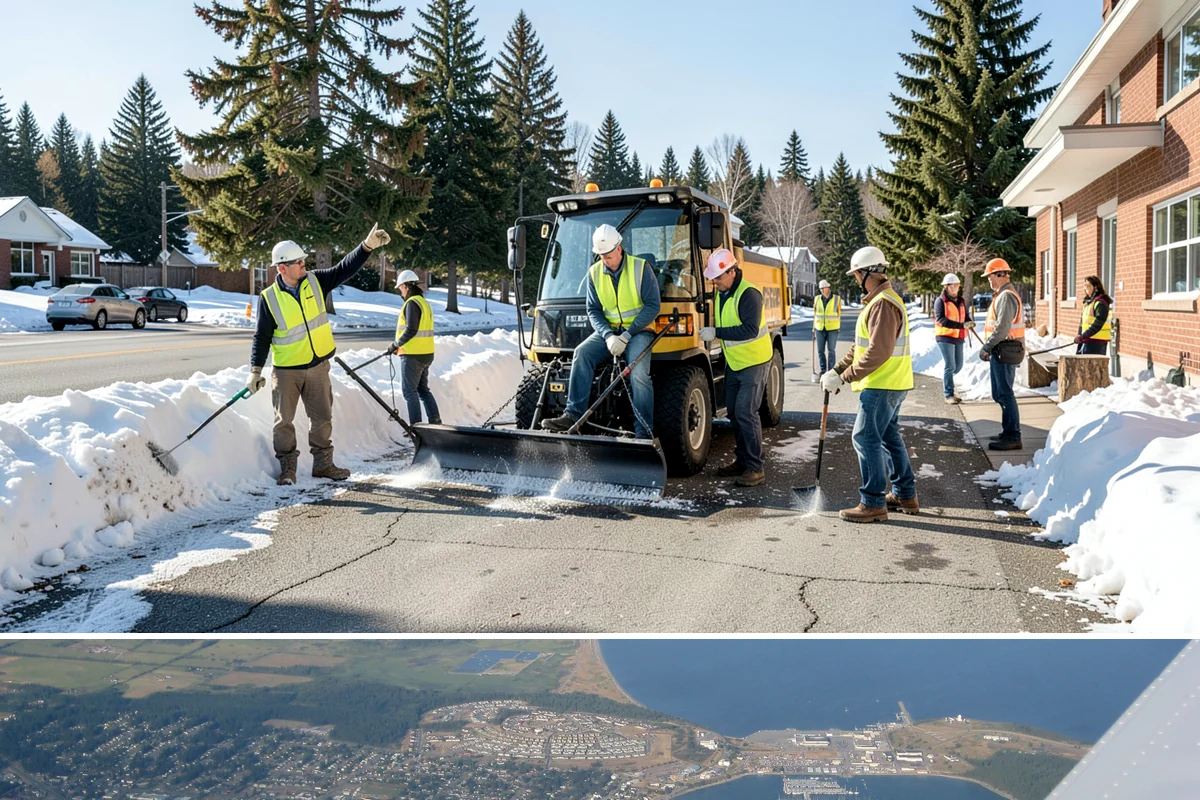 Dog Park Maintenance in Oak Harbor, Island County, WA - Surfacing and drainage work intensifies through the wet season, while waste service stays constant year-round.