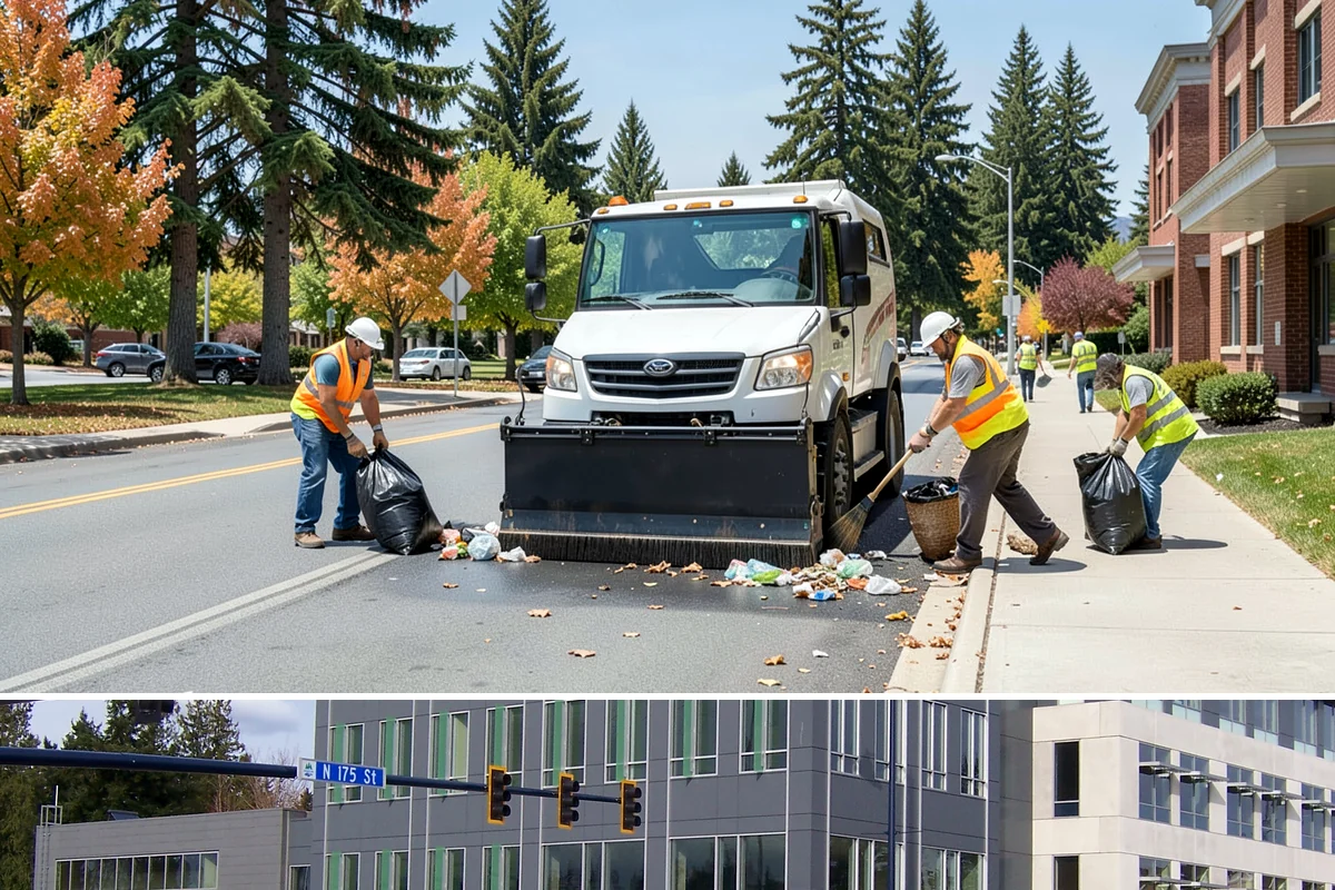 Dog Park Maintenance in Shoreline, King County, WA - Surfacing and drainage work intensifies through the wet season, while waste service stays constant year-round.
