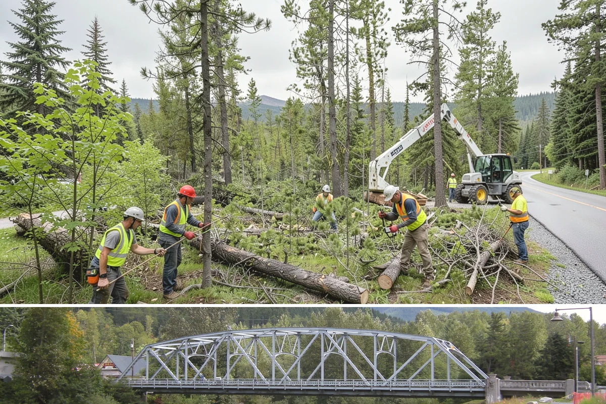 Dog Park Maintenance in Skykomish, King County, WA - Surfacing and drainage work intensifies through the wet season, while waste service stays constant year-round.