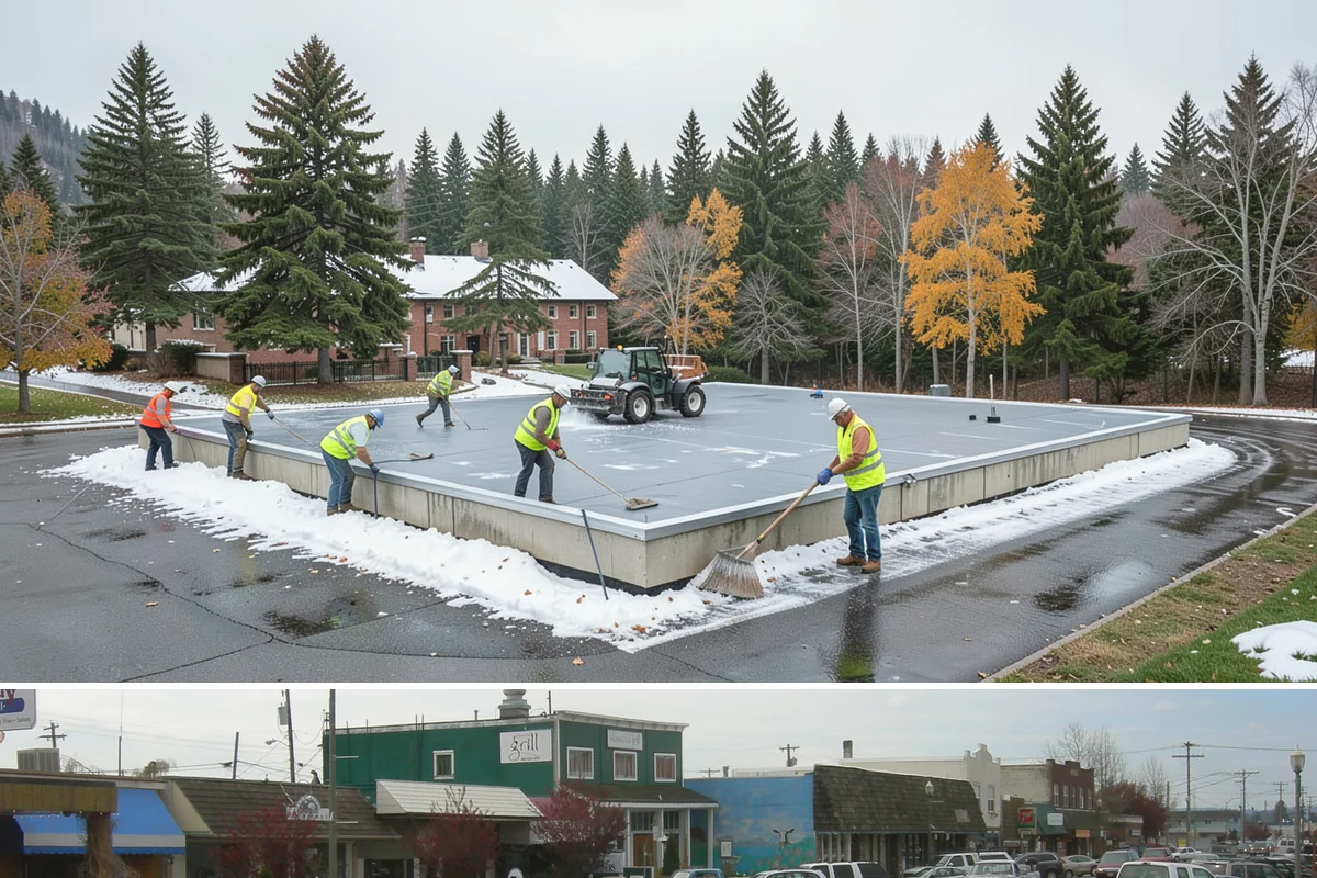 Dog Park Maintenance in Stanwood, Snohomish County, WA - Surfacing and drainage work intensifies through the wet season, while waste service stays constant year-round.